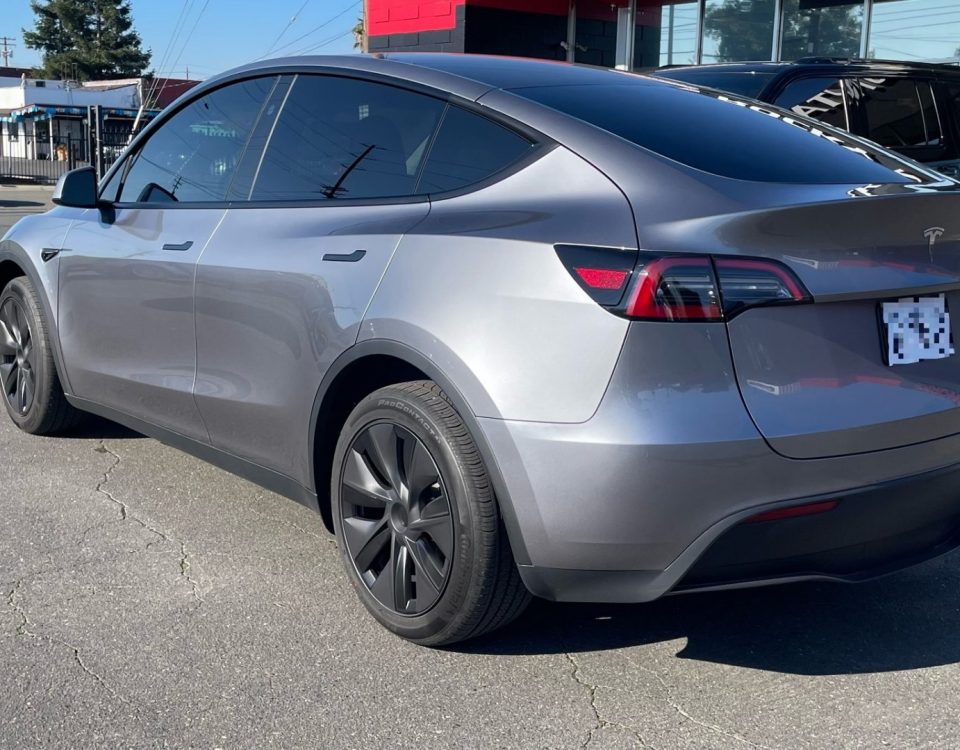 Tesla window tinting Sacramento