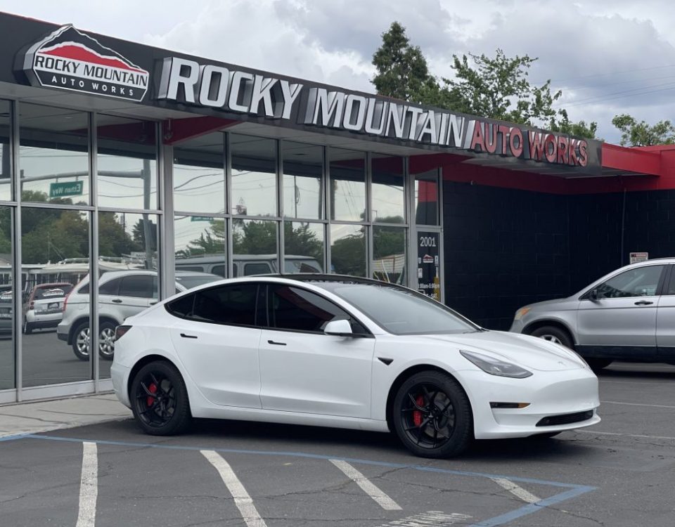 Tesla window tinting Sacramento