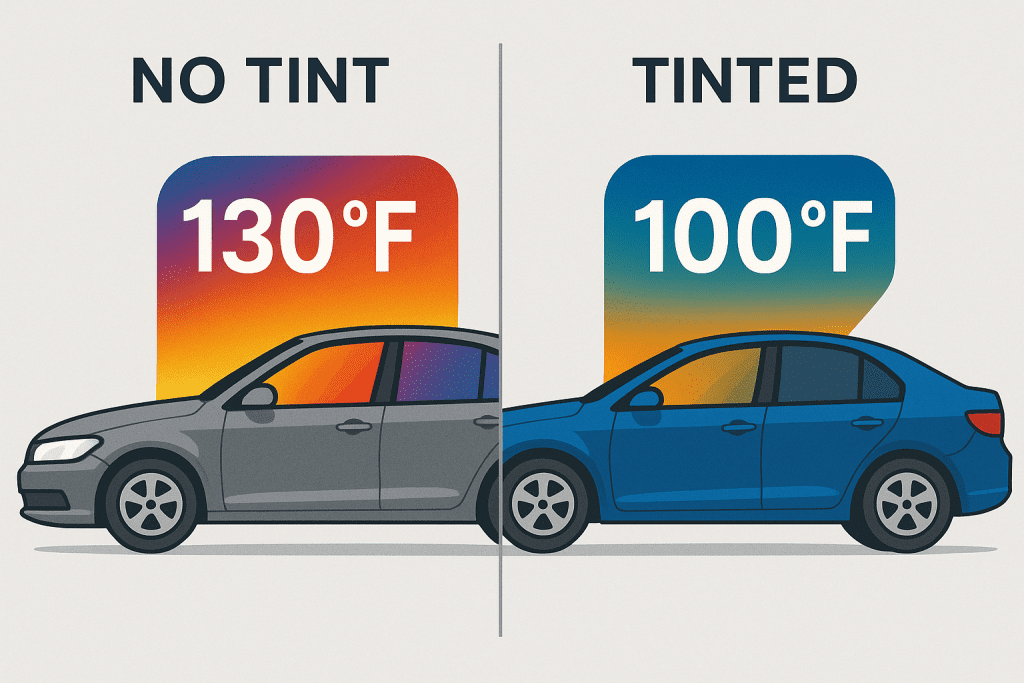 window tinting temperature
