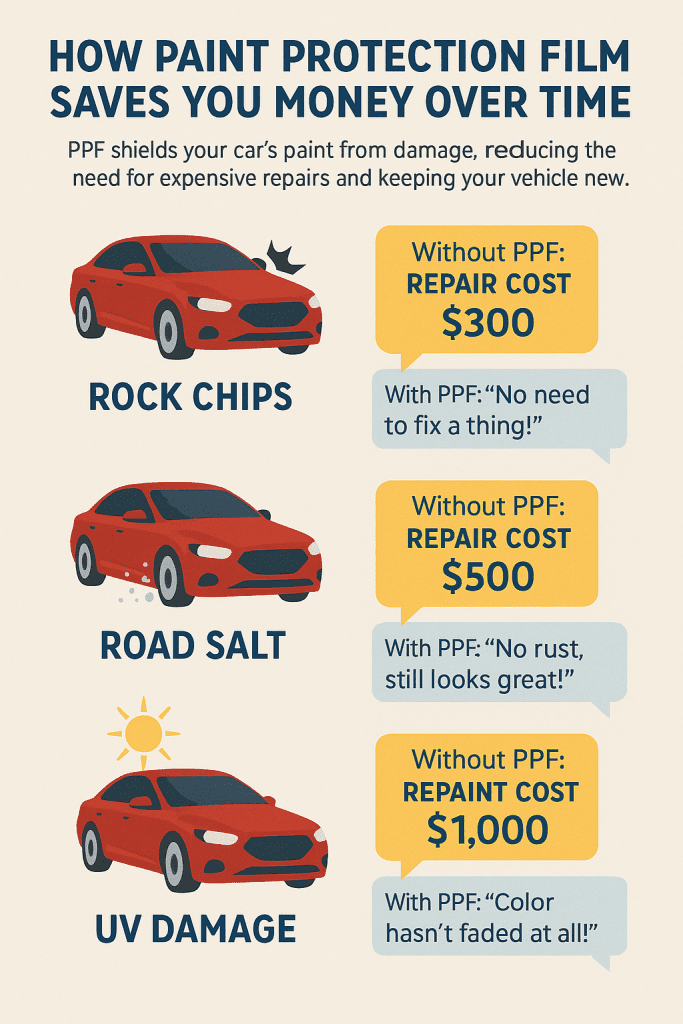 How PPF Saves You Money: Why Paint Protection Film Is a Smart Investment PPF Saves You Money